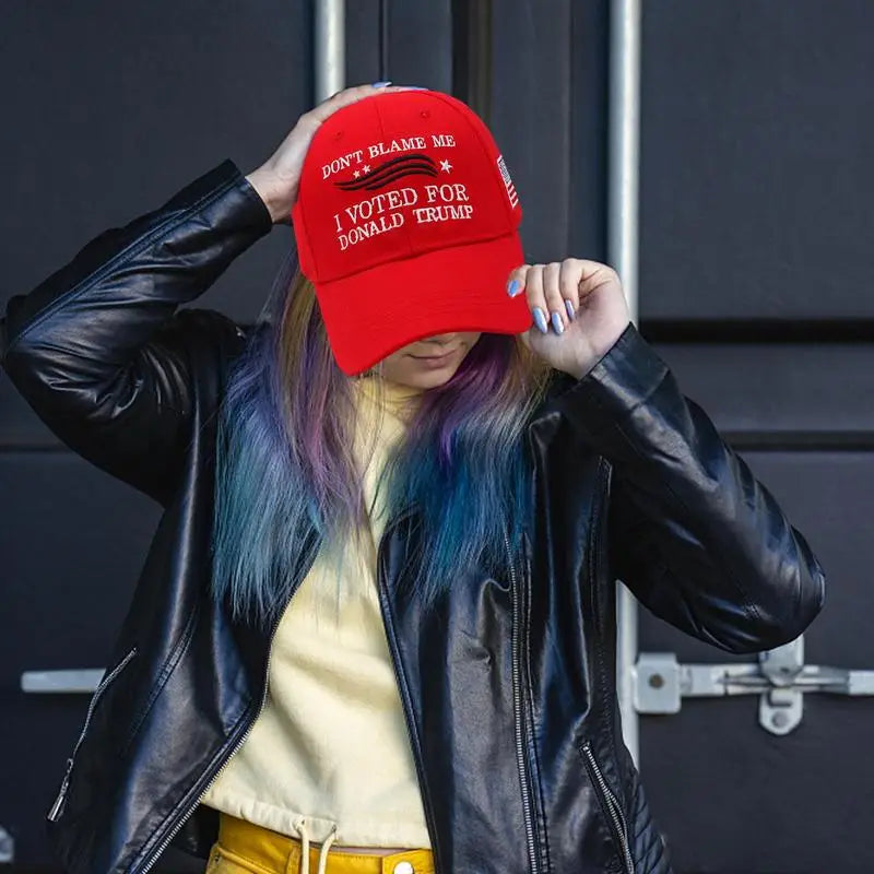 Donald Trump Hats 2024 Donald Trump 2024 Hat Adjustable 2024 I Voted For Donald Trump Baseball Hat