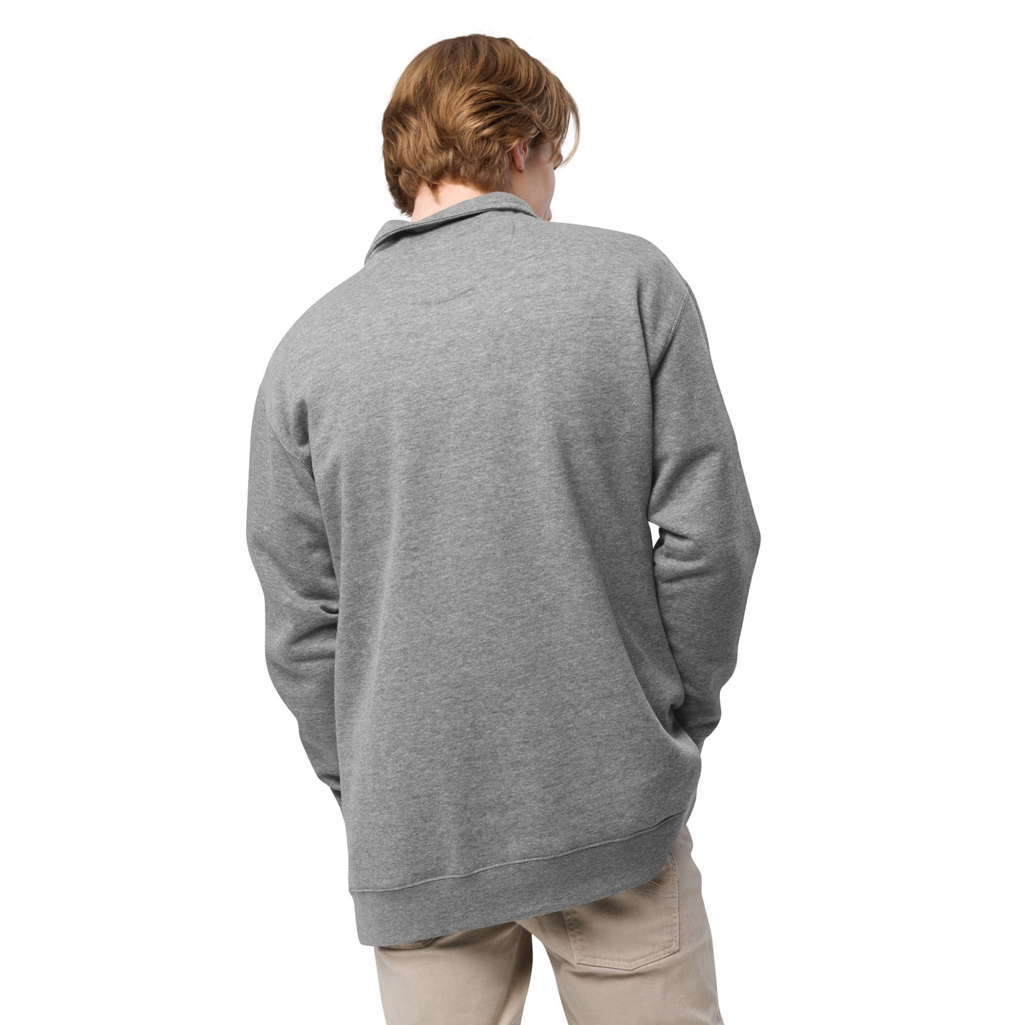"Make America Trump Again" Unisex Fleece Pullover (Gray)