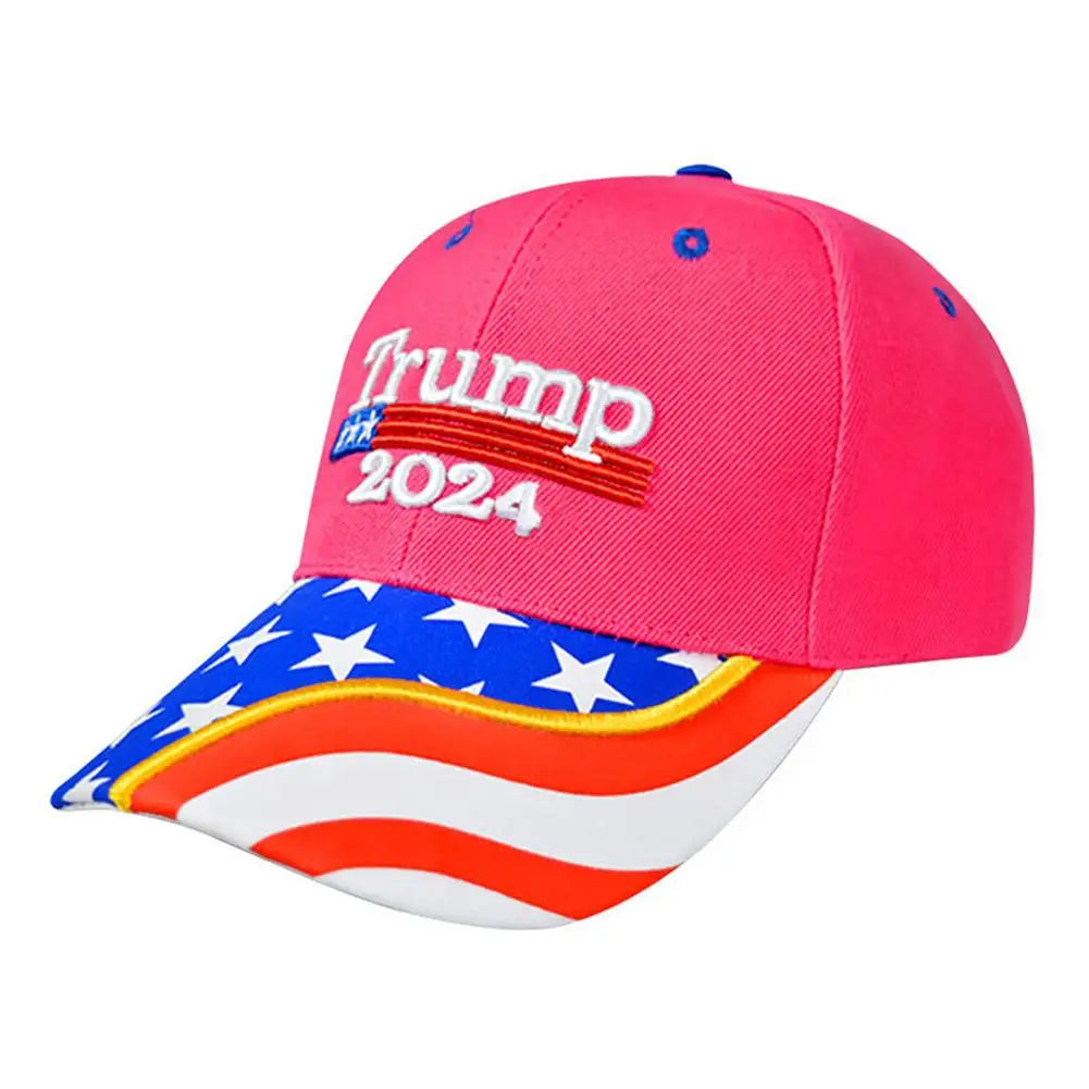 Donald Trump 2024 Adjustable Baseball Cap with Embroidery