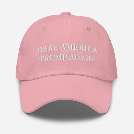 "Make America Trump Again" Baseball Cap (Pink)