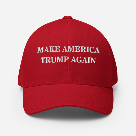 "Make America Trump Again" Flexfit Hat (Red)