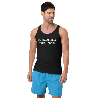 "Make America Trump Again" Men's Tank Top (Black)