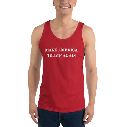 "Make America Trump Again" Men's Tank Top (Red)