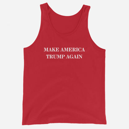 "Make America Trump Again" Men's Tank Top (Red)