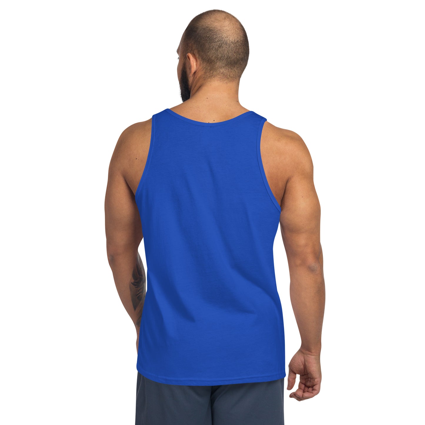 "Make America Trump Again" Men's Tank Top (Blue)